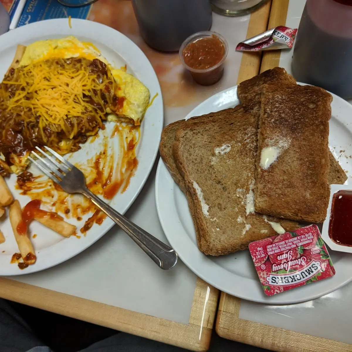 Chili Cheese Omelette