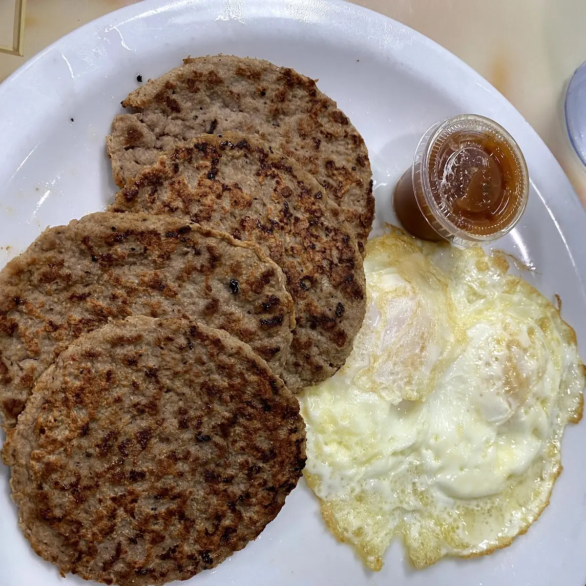 Turkey Sausage & Two Eggs