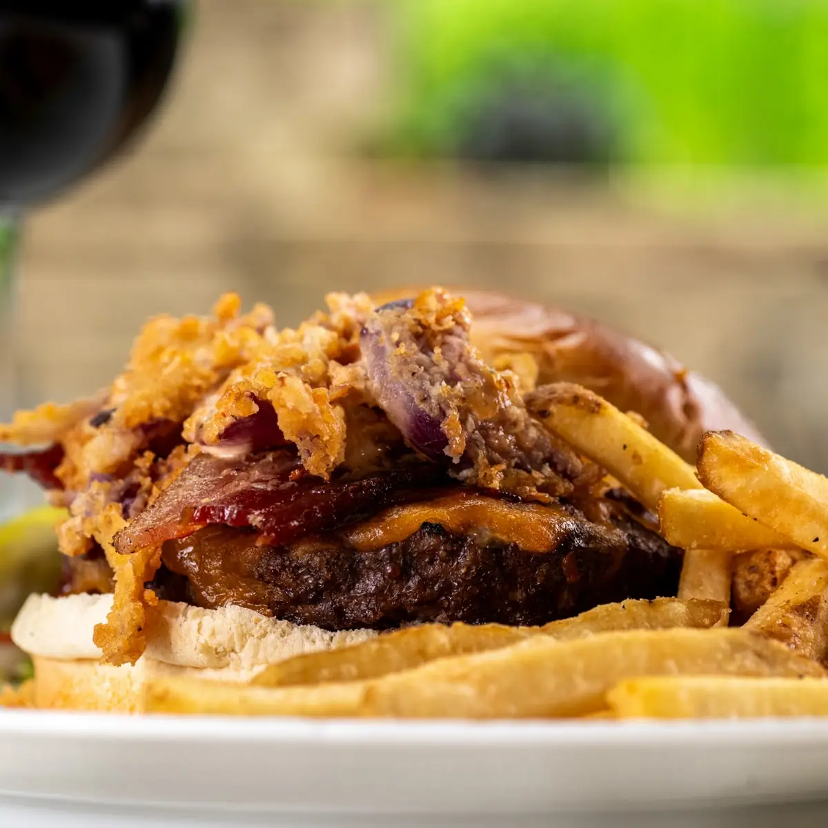 Wine & Cheese Burger