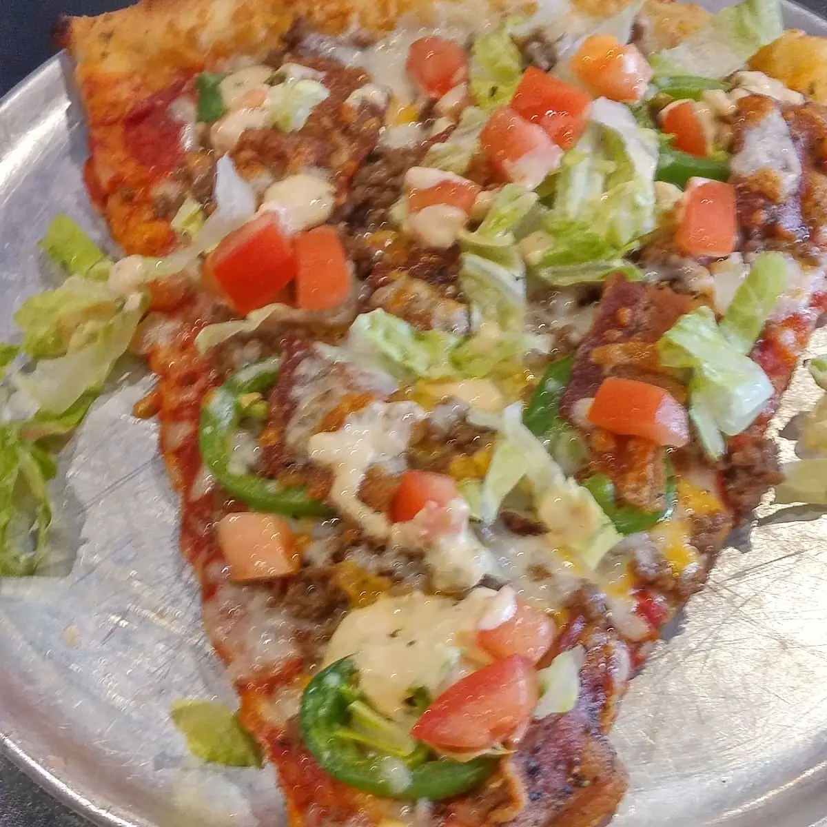 Bacon Cheeseburger Pizza
