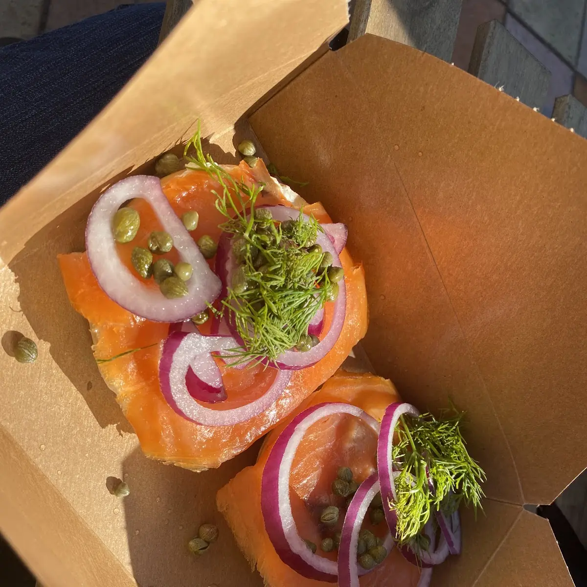 Lox Bagel