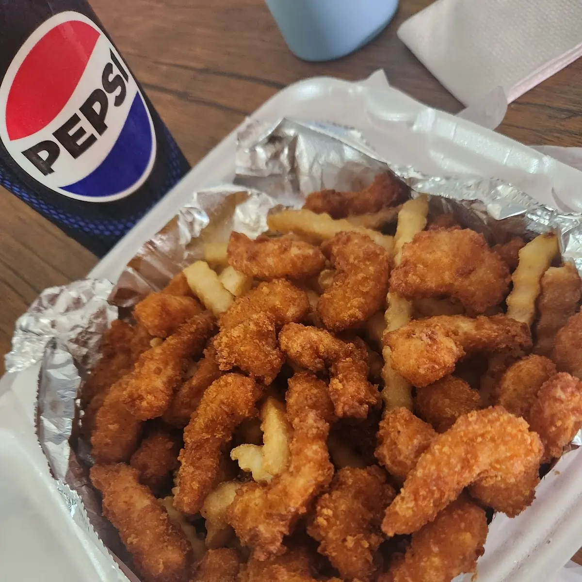 Shrimp Basket with Fries