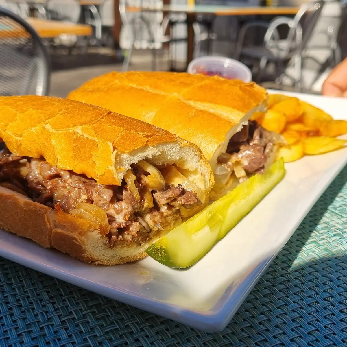 Philly Cheese Steak Sandwich