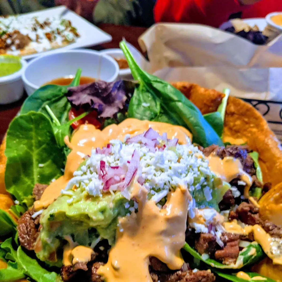 Carne Asada Taco Salad