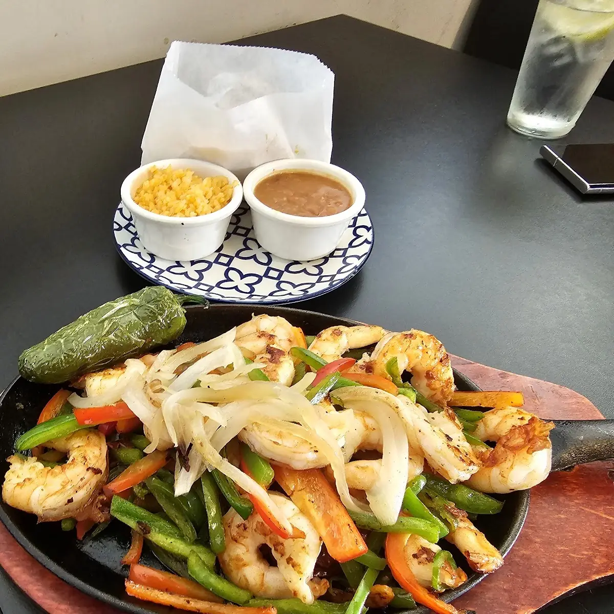 Shrimp Fajitas