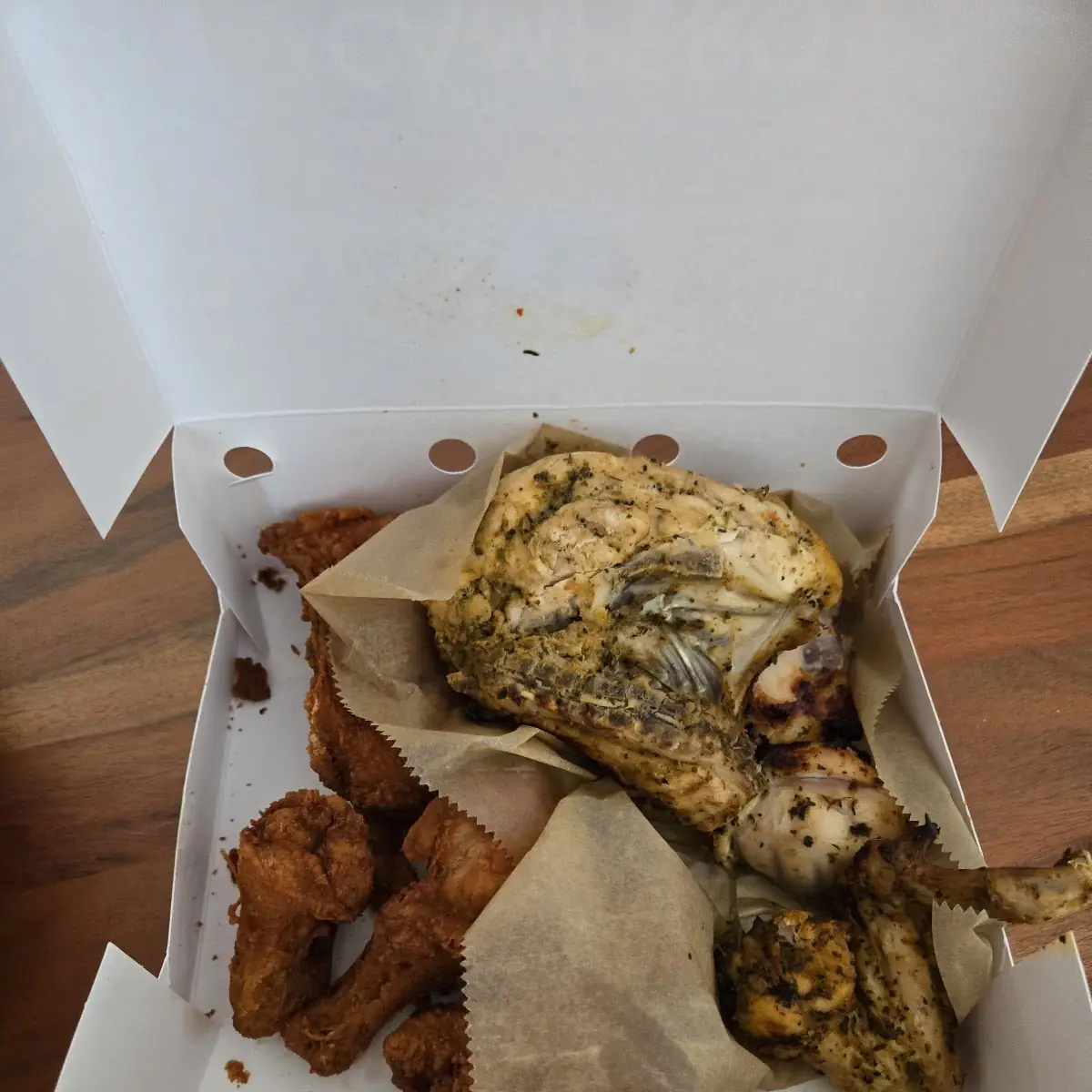 Chicken Fried and Grilled