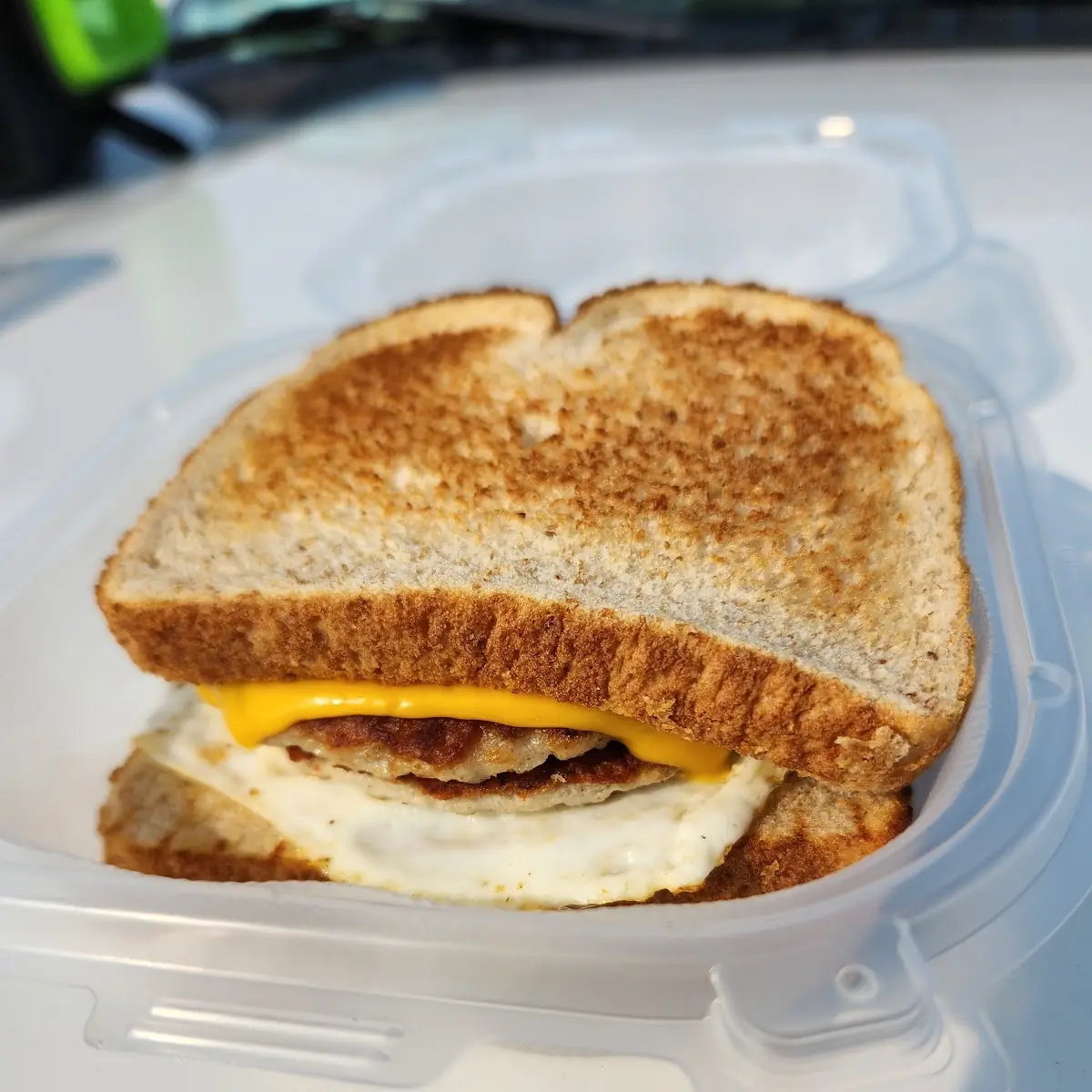 Double Sausage Egg and Cheese