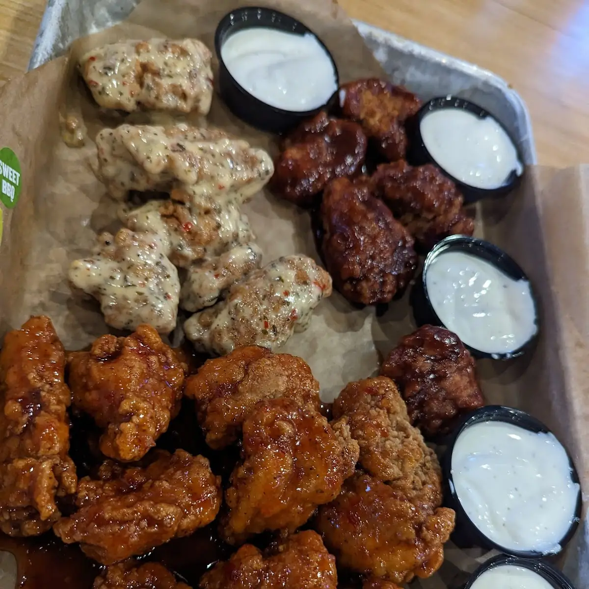 Orange Chicken Cauliflower Wings