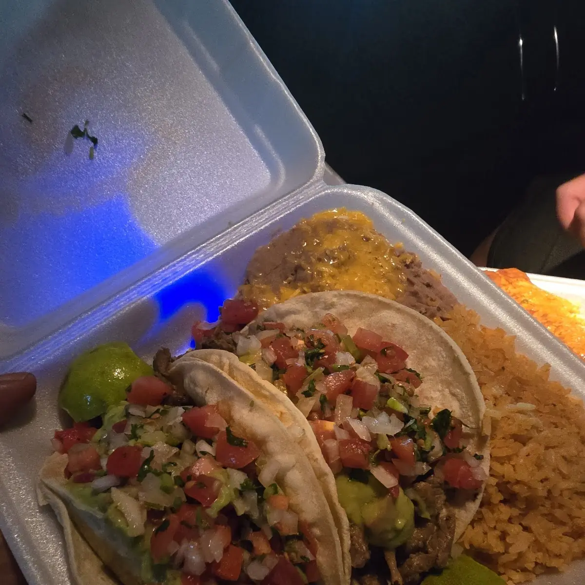 Carne Asada Taco Plate