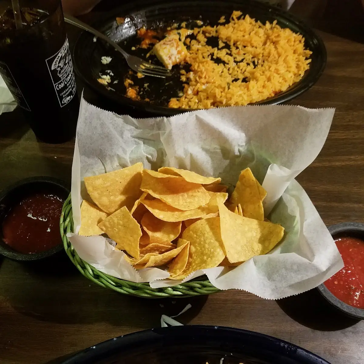 Chips Salsa and Chips