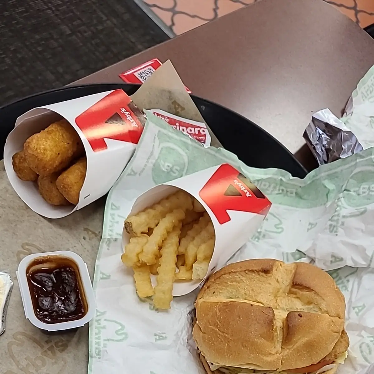 Classic Chicken Sandwich Fries Cheese Sticks