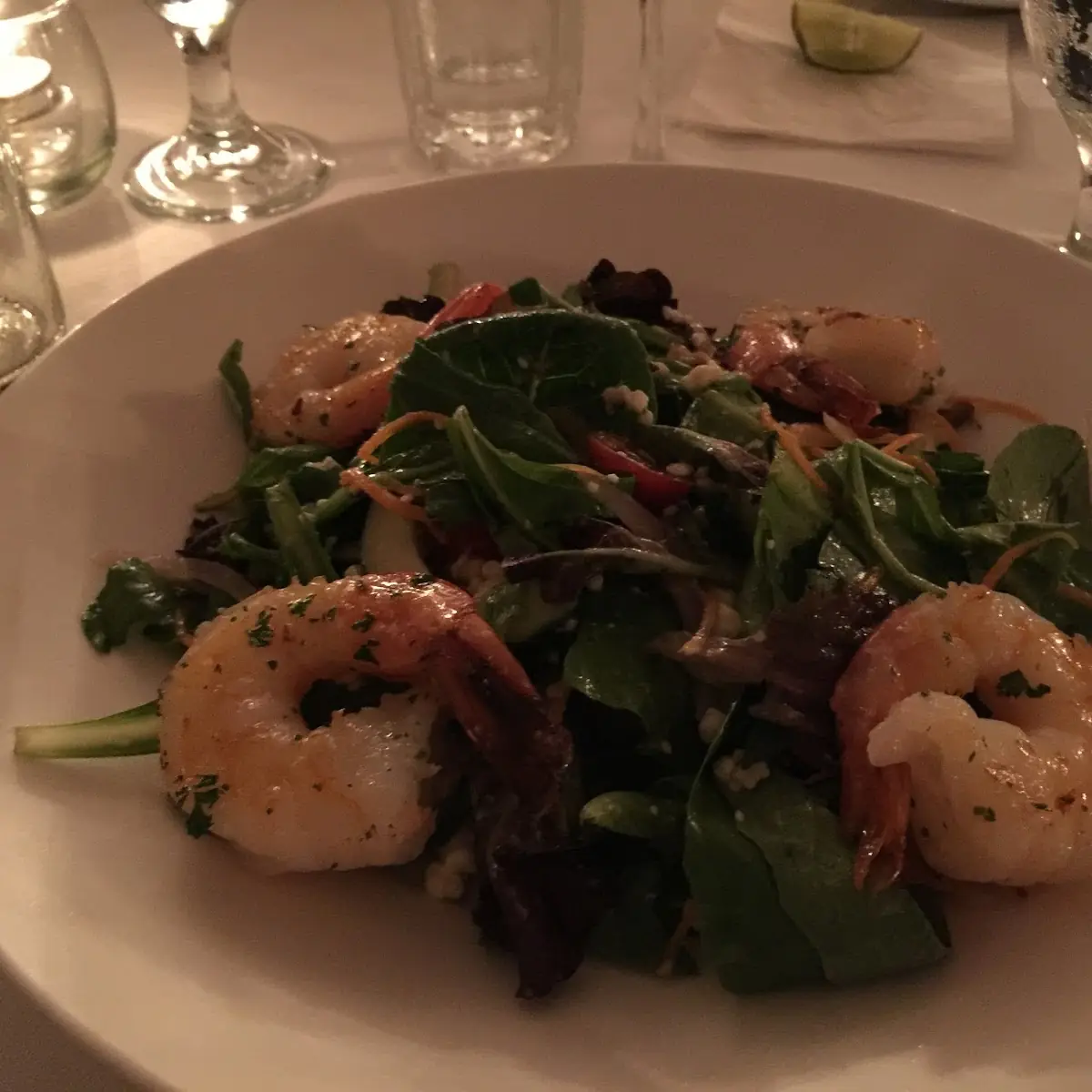Salad with Shrimp