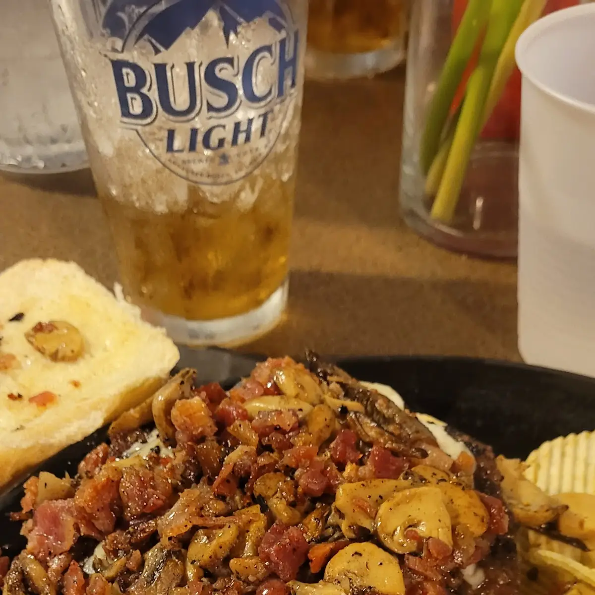Bacon Mushroom Swiss Burger