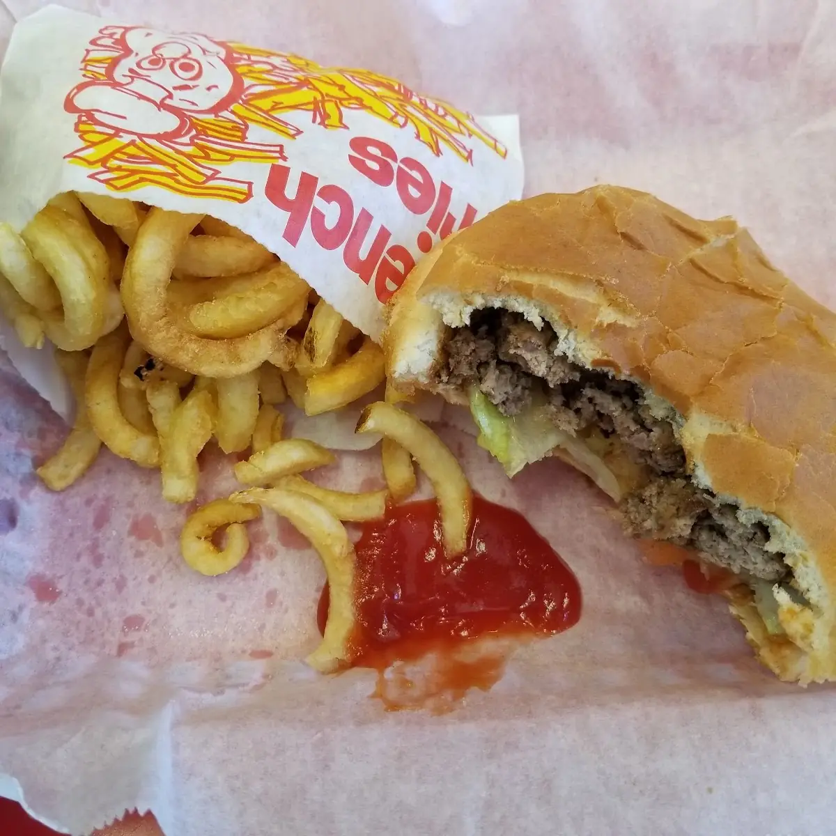 Burger and Fries