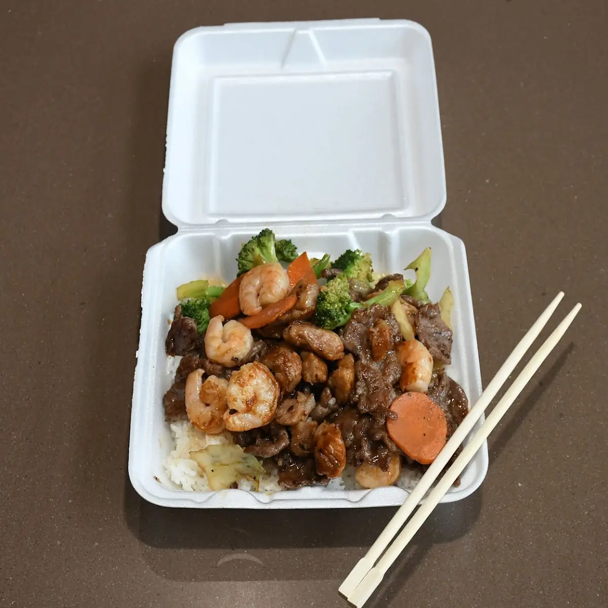 Teriyaki Chicken and Beef
