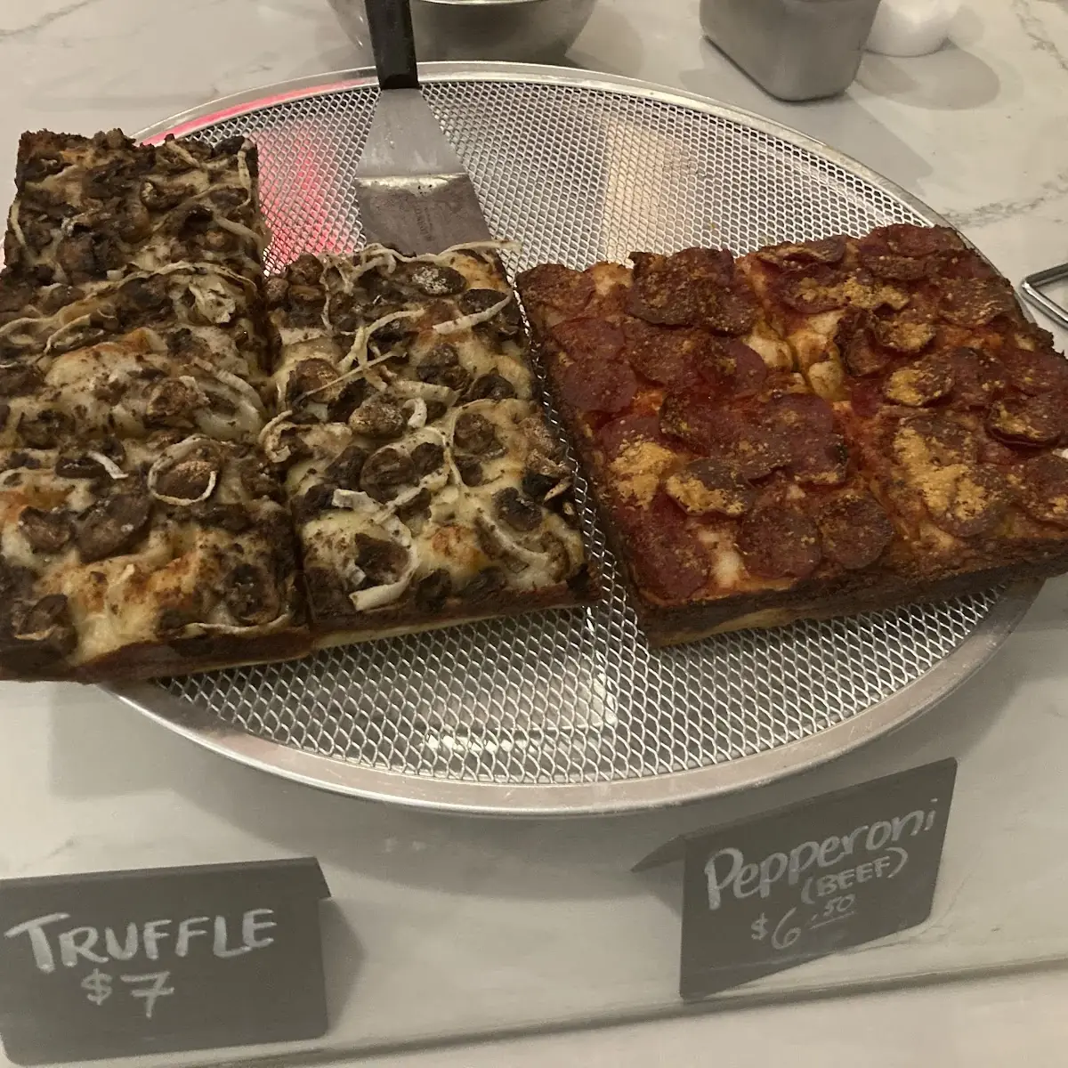 Truffle Pizza Slices