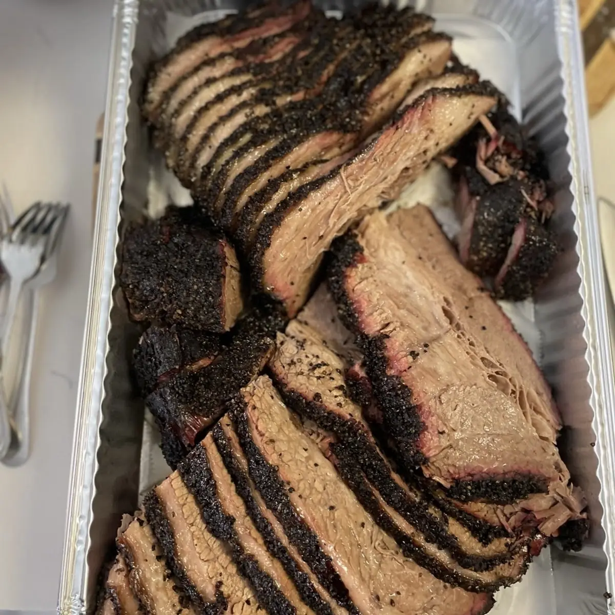 Pork Ribs Brisket and Pulled Pork