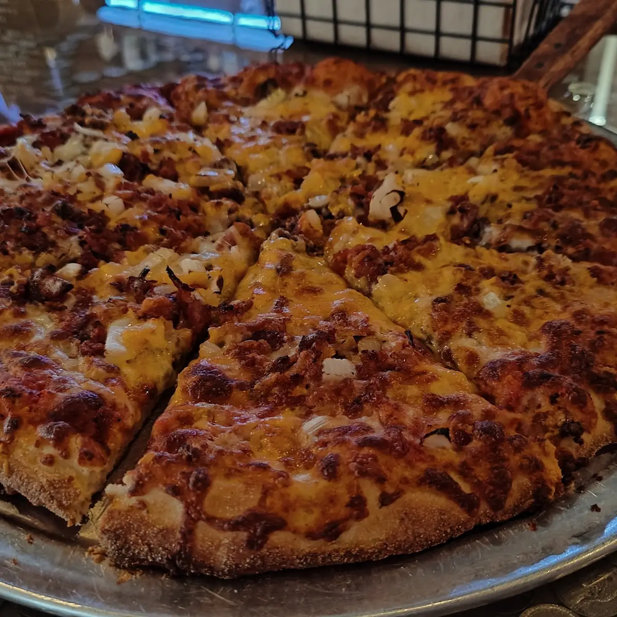 Bacon Cheeseburger Pizza