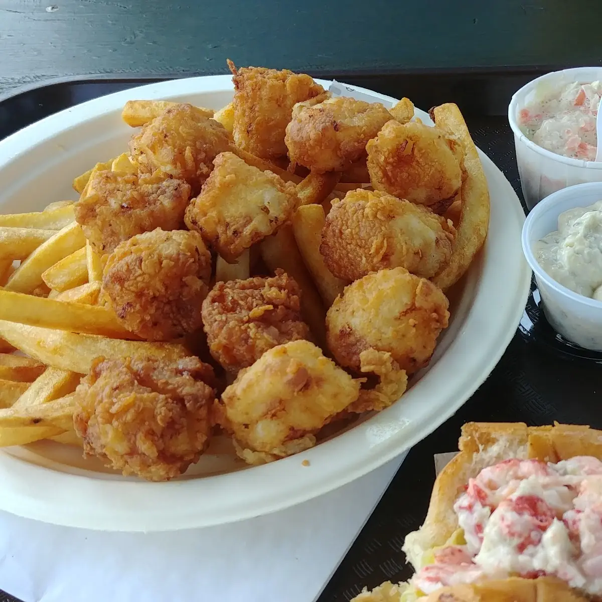 Scallops & Chips