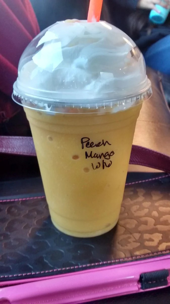 Peach Mango Smoothie