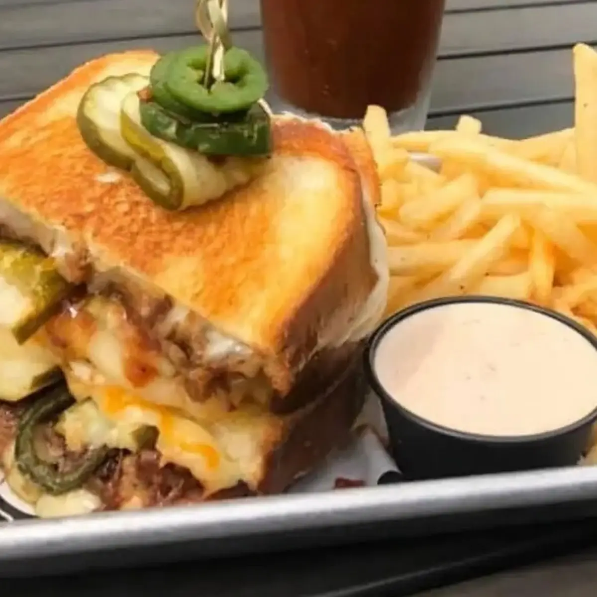 Grilled Cheese & Fries