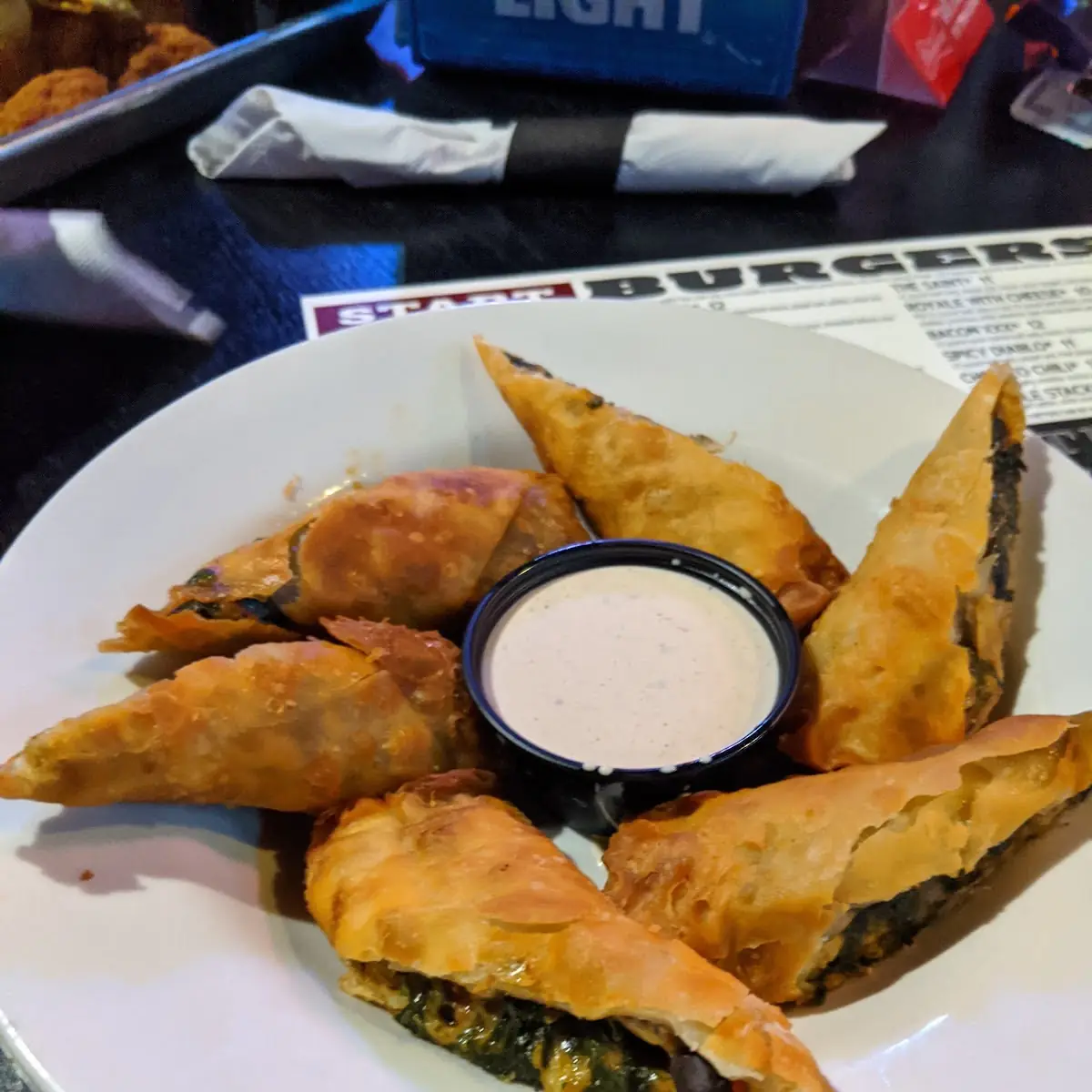 Saints Egg Rolls
