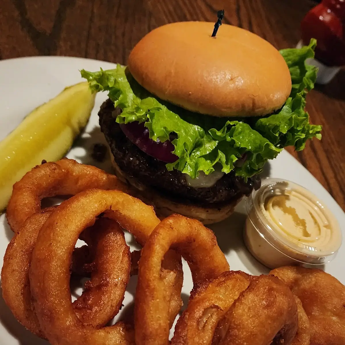 Mushroom Swiss Burger