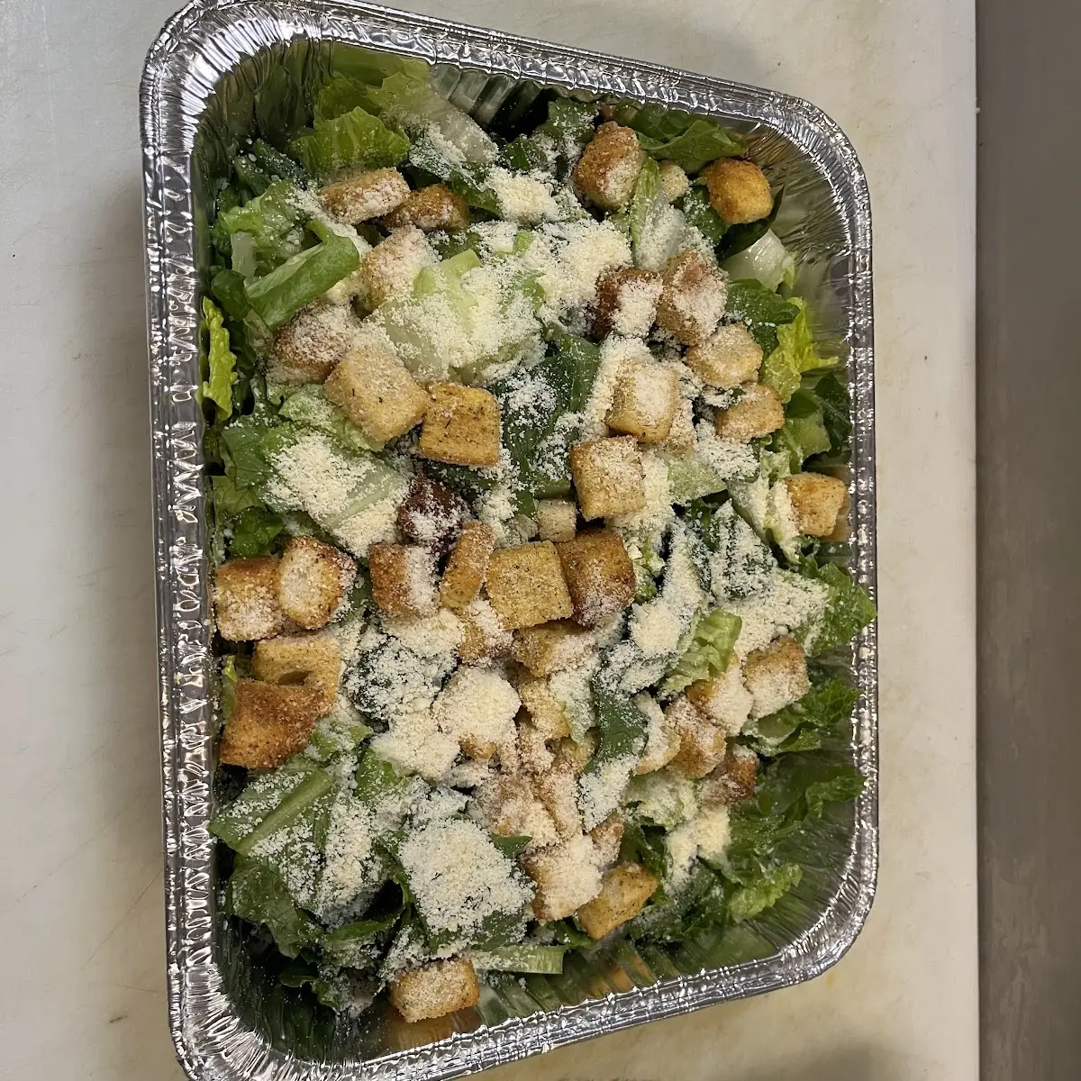Caesar Salad Catering - Full Tray (Served 16-20 People)