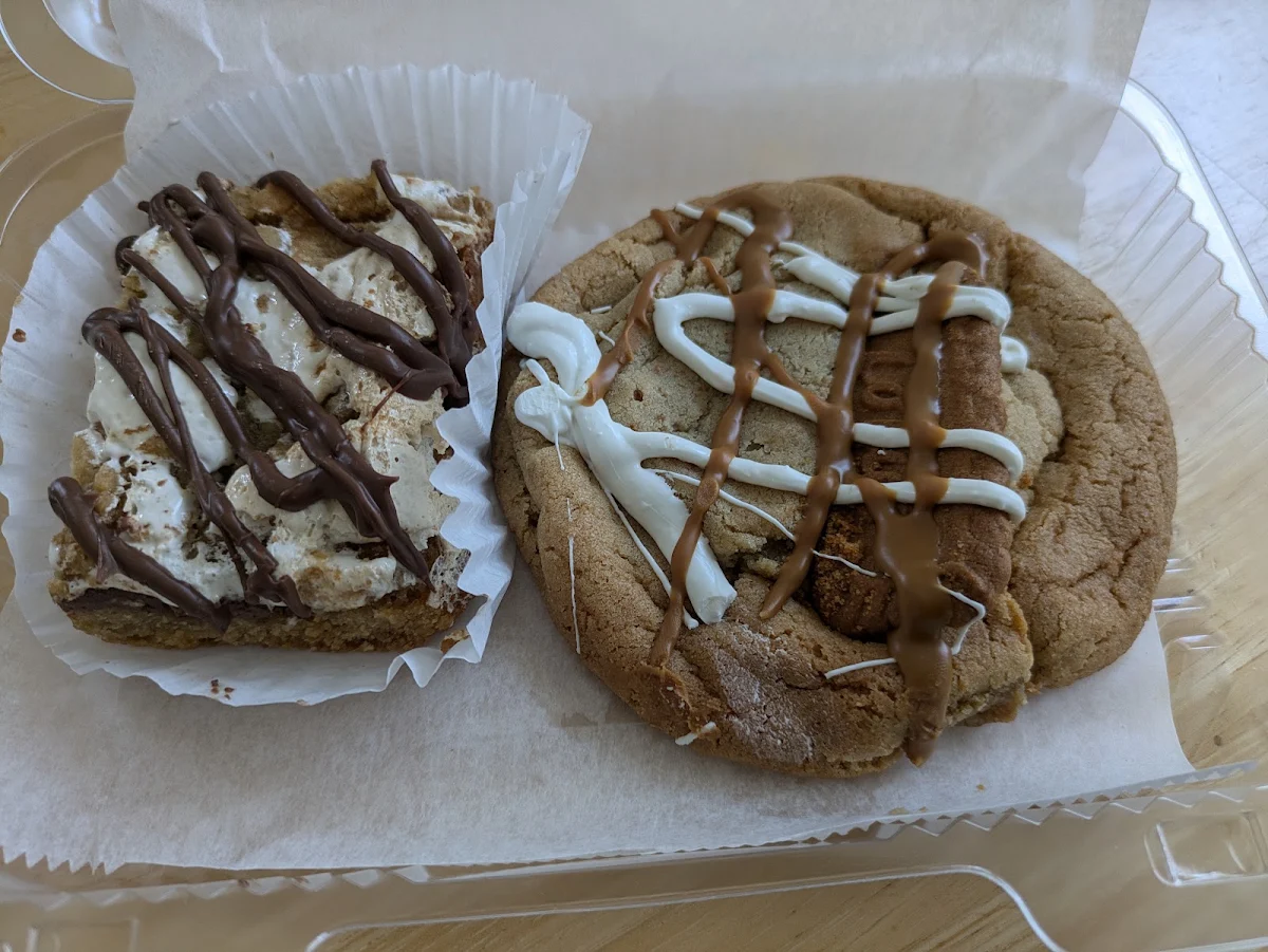 S'Mores Bar and Biscoff Cookie Butter Cookie