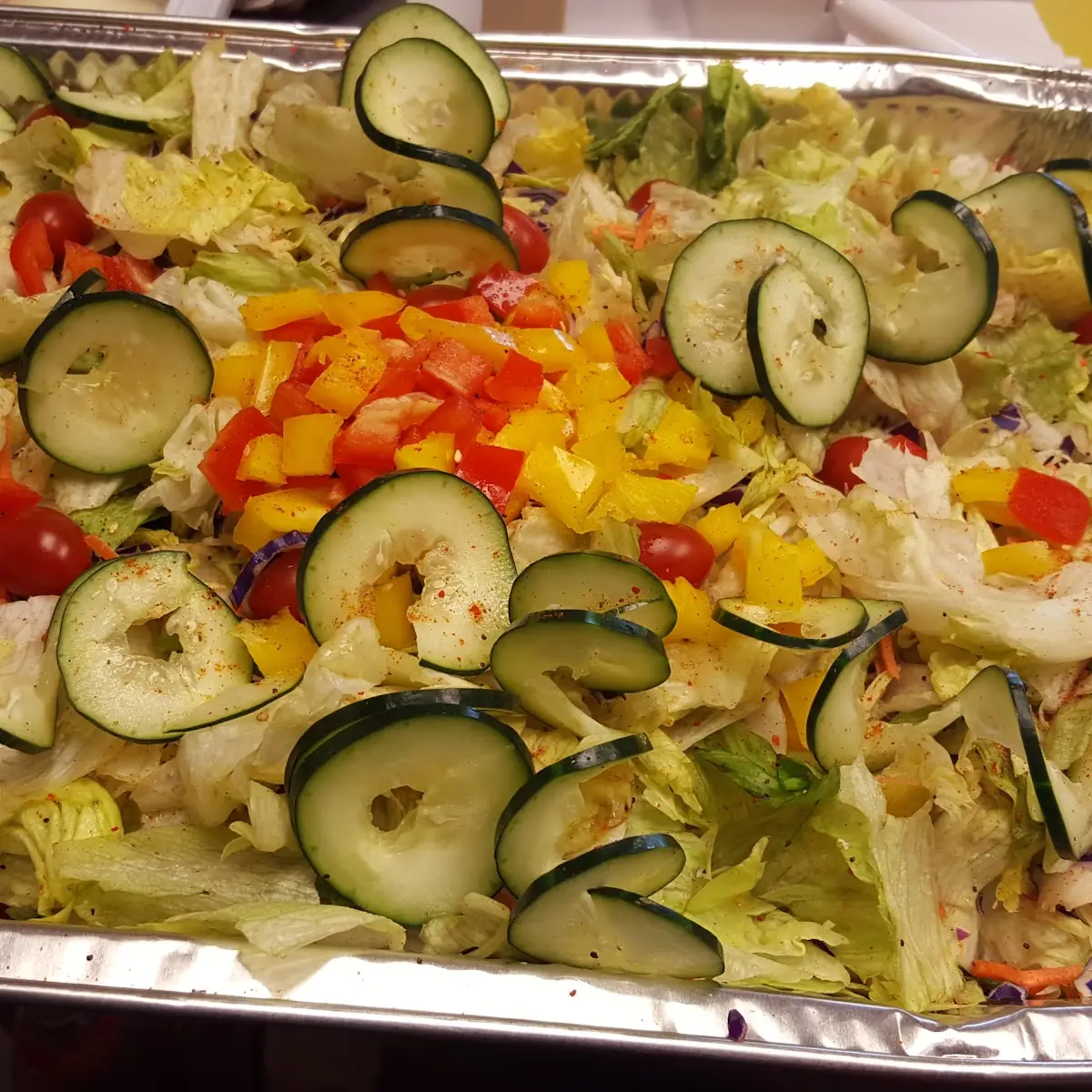 Large Garden Salad for Catering