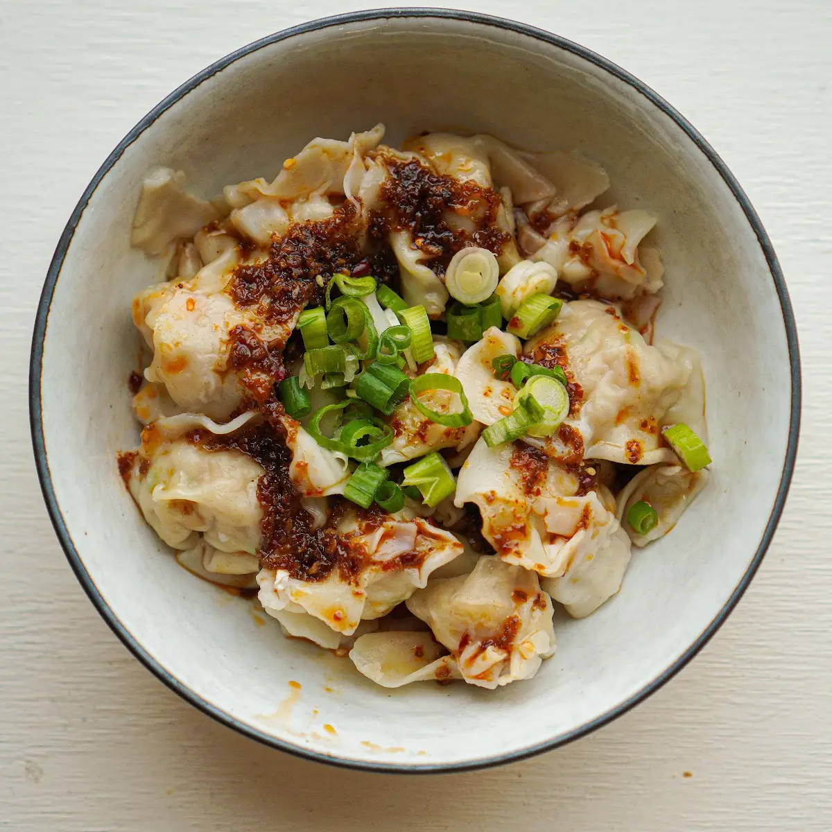 Red Oil Chicken Dumplings