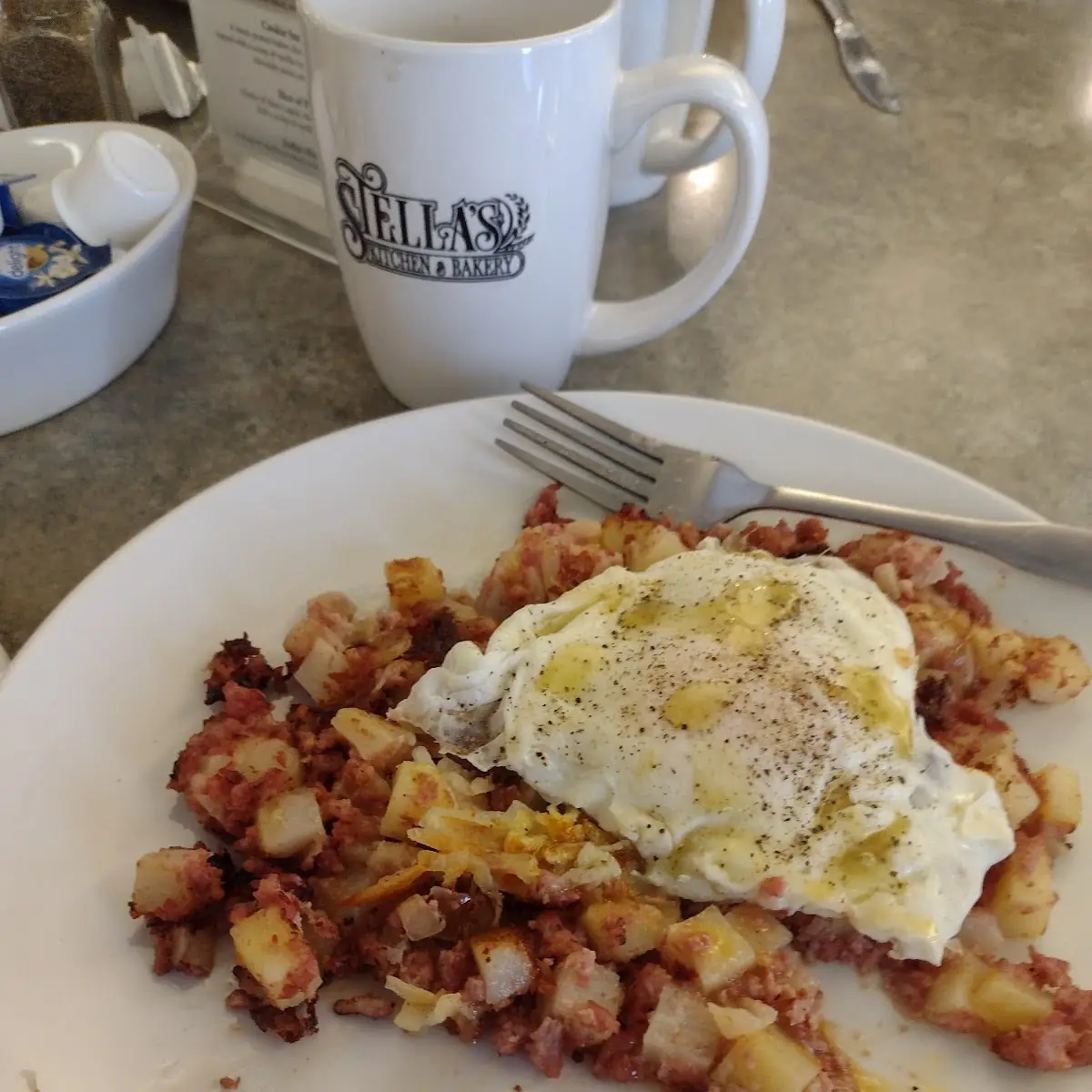 Corned Beef Hash and Eggs