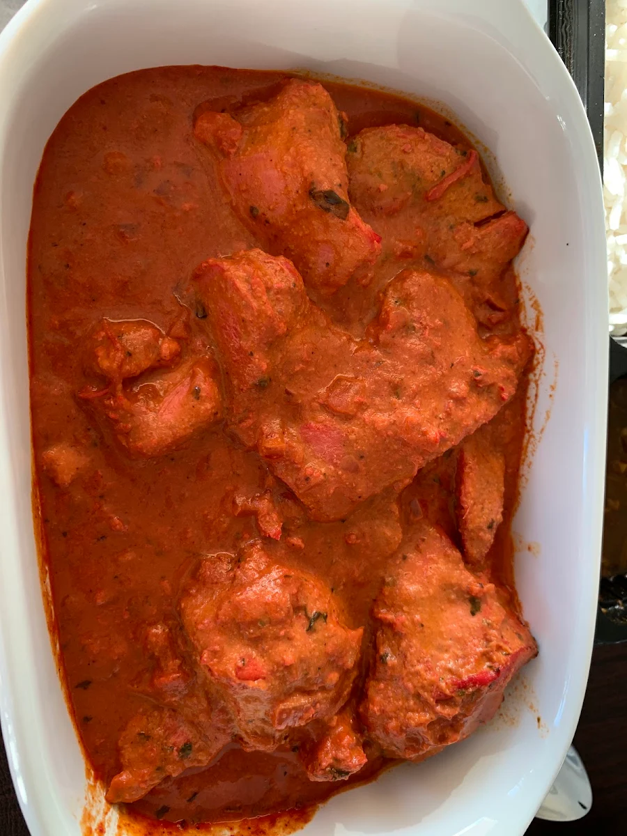 Butter Chicken, Thali