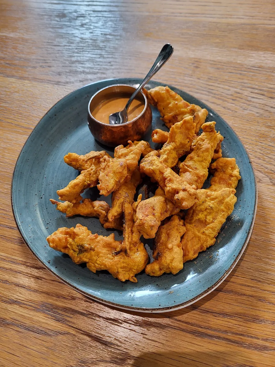 Chicken Pakora, Thali