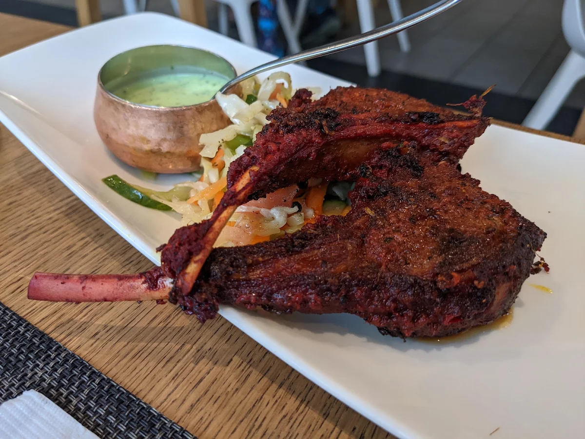 Tandoori Lamb Chops, Thali