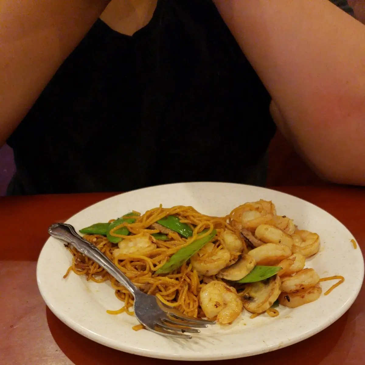 Mongolian Shrimp Lo Mein