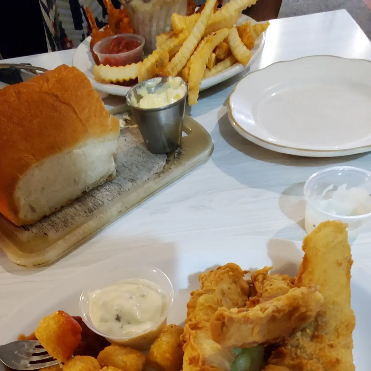 Fried Fish and Tator Tots