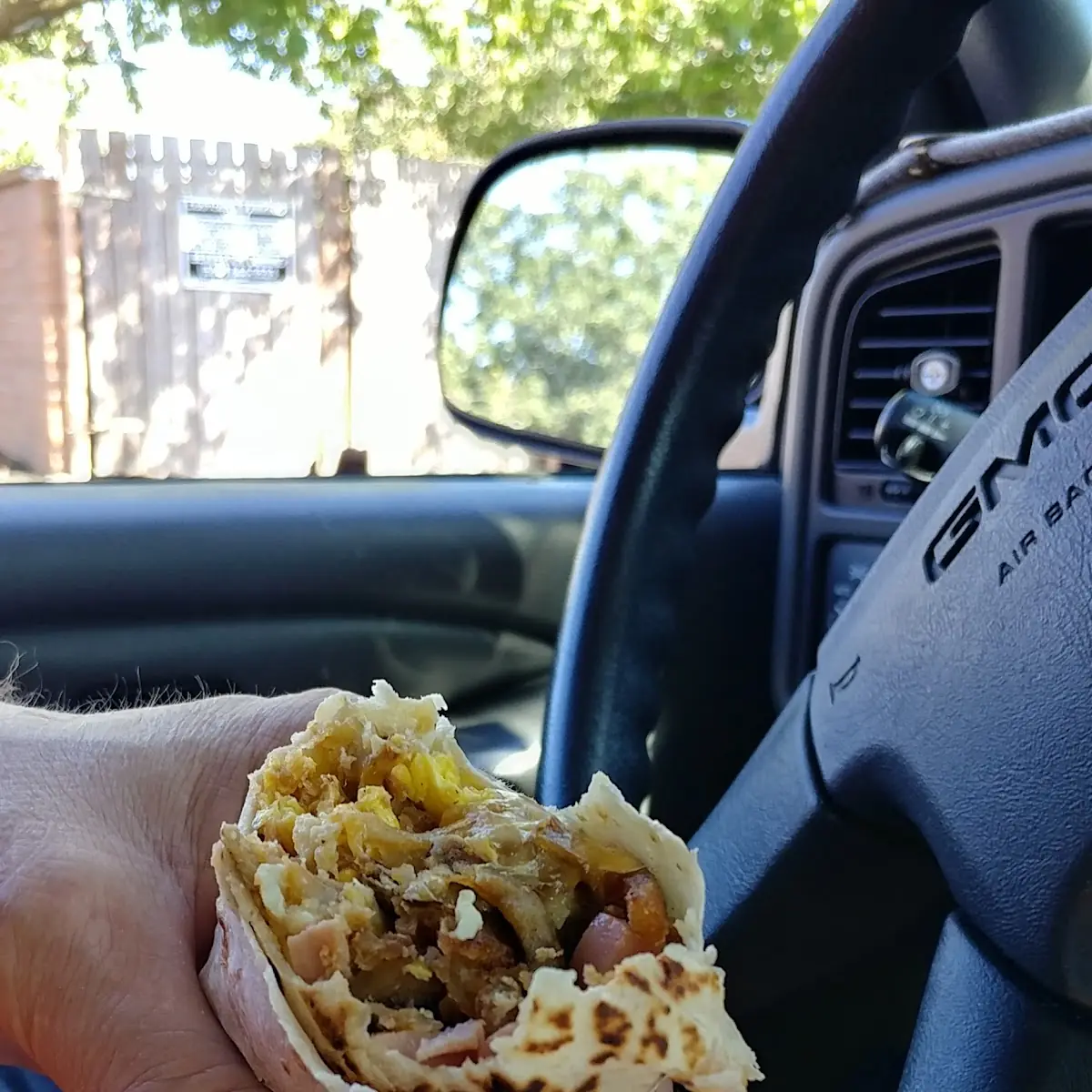Chorizo & Beans Breakfast Burrito