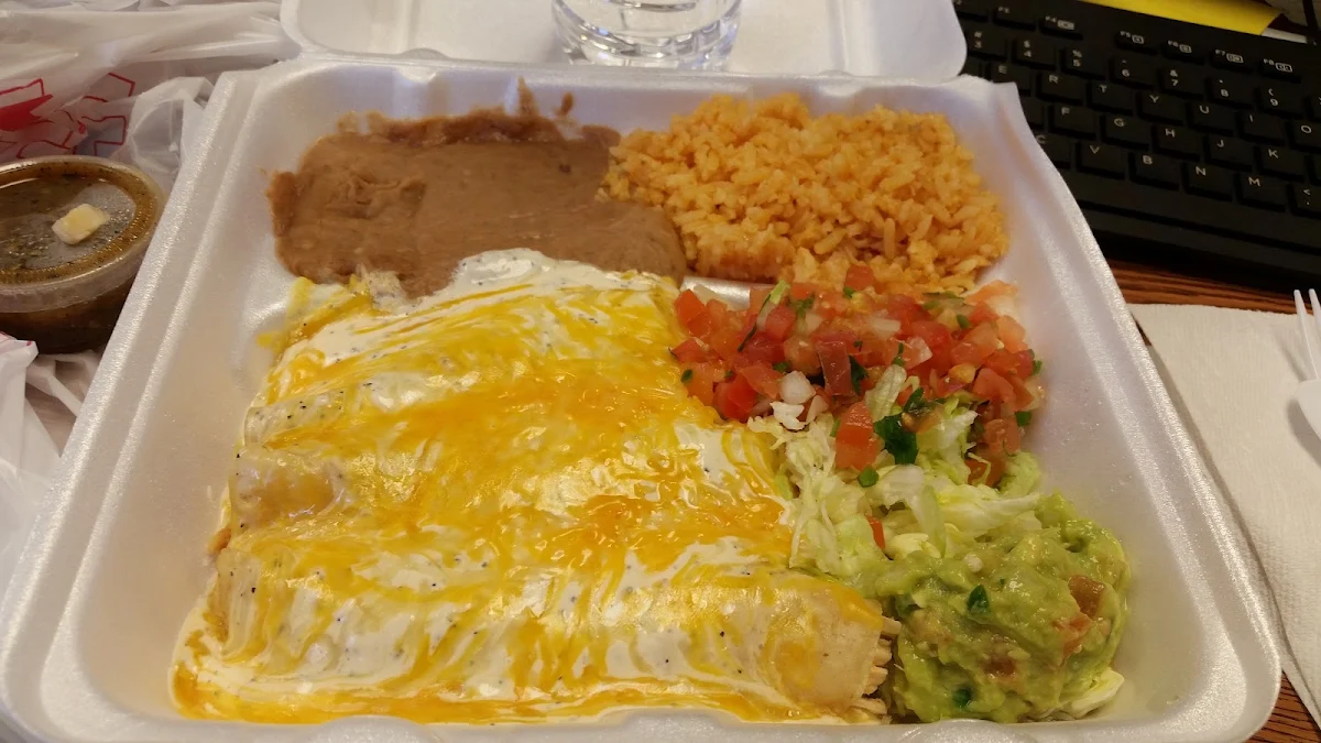 Chicken Enchiladas with Sour Cream
