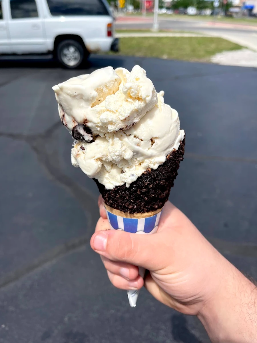 Cookie Dough Ice Cream Cone