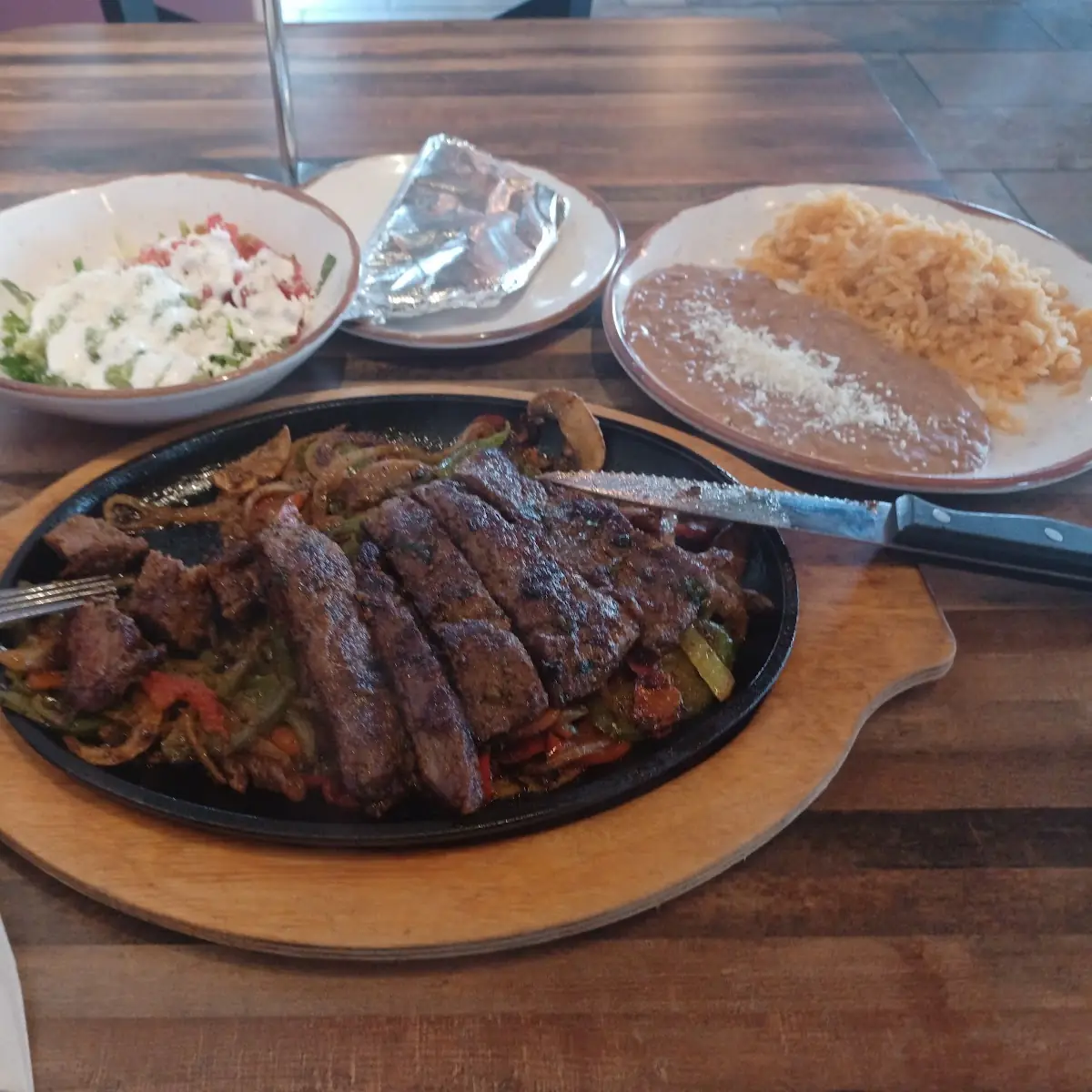 Steak Fajitas