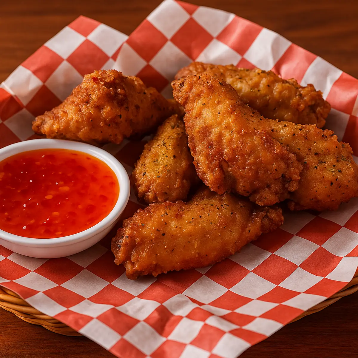 Crispy Fried Chicken Wings Canh GA Chien