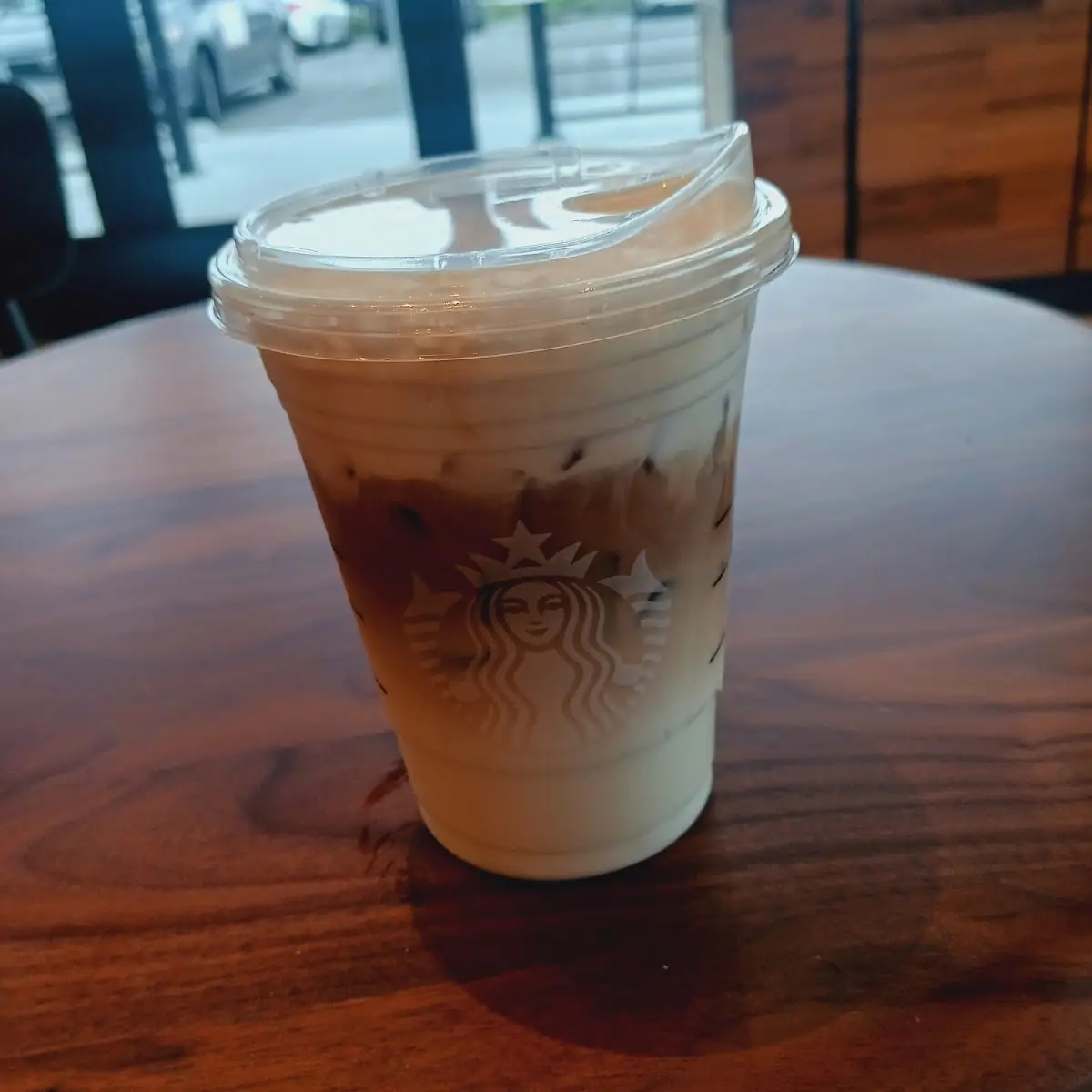 Vanilla Latte with Cold Foam on Top