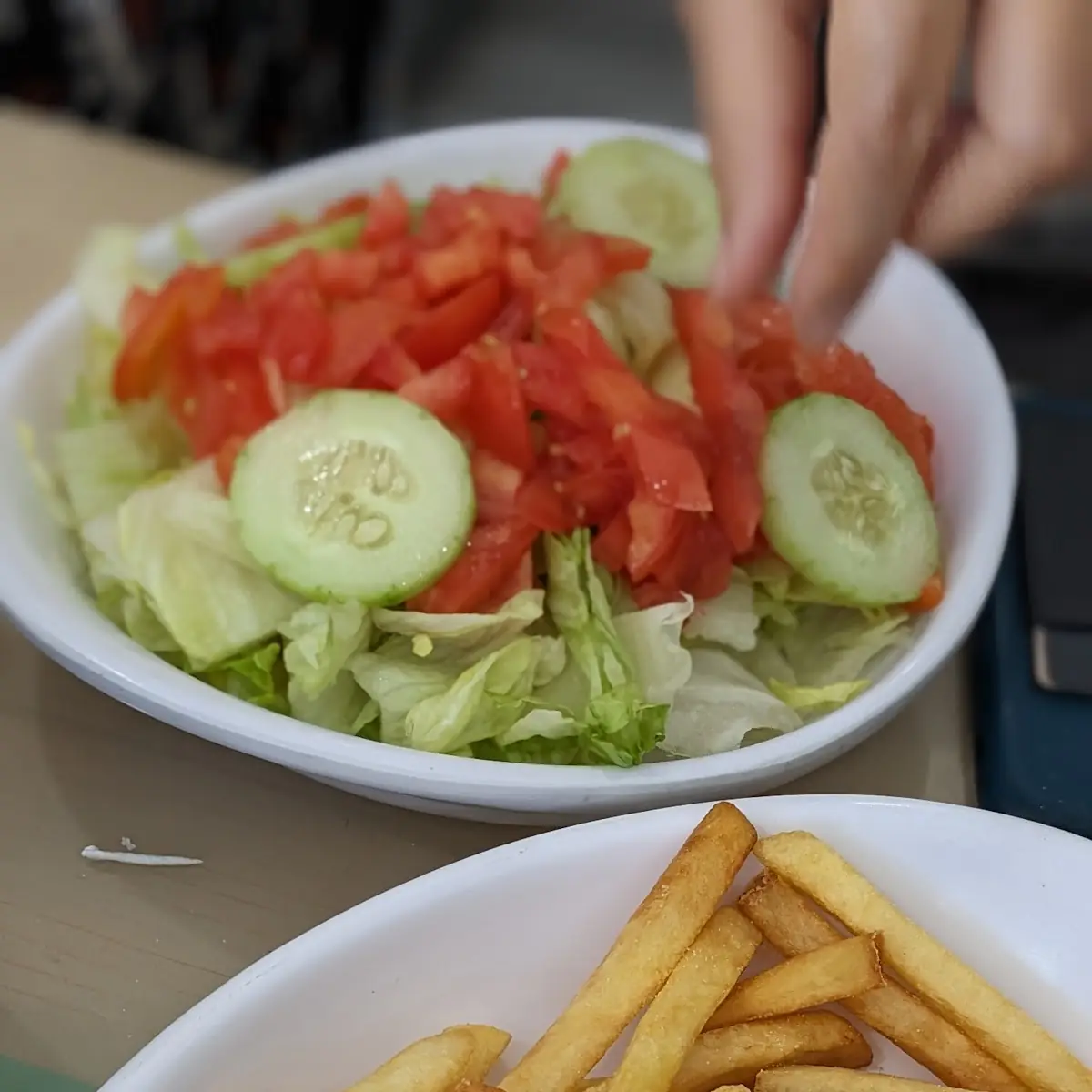 Pescado frito/fried fish fillet