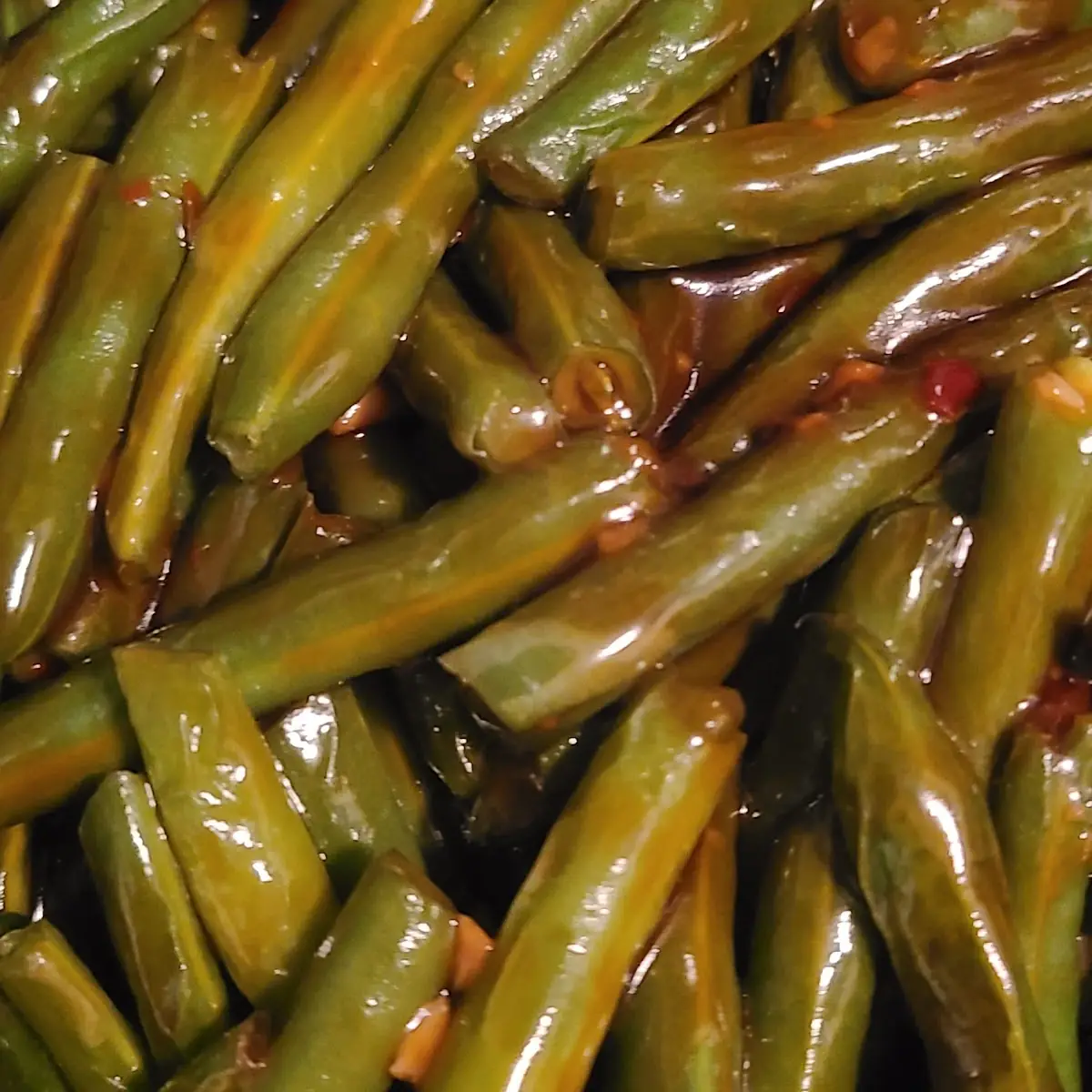 String Beans Szechuan Style