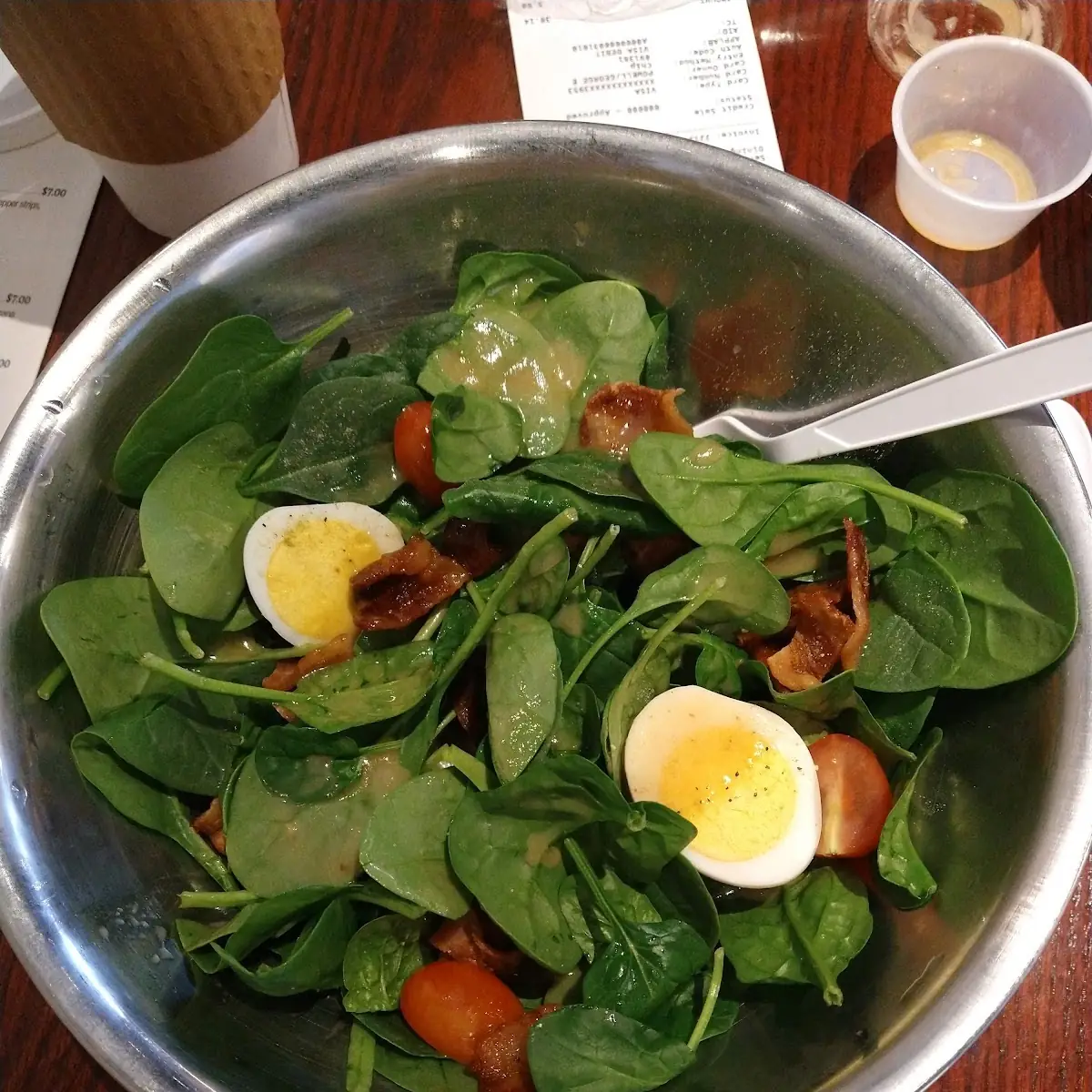 Fresh Spinach Salad