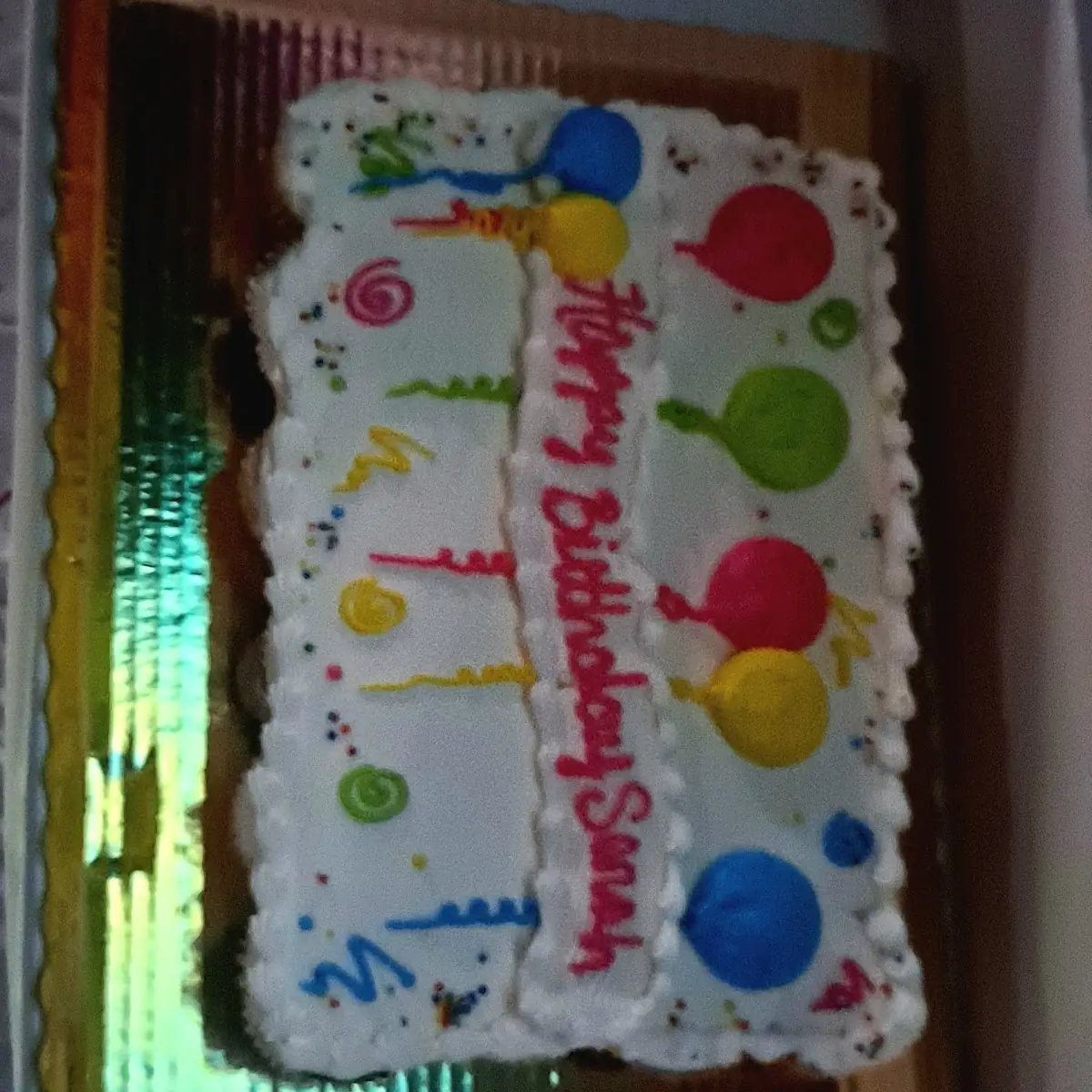 My Birthday Cake 2021