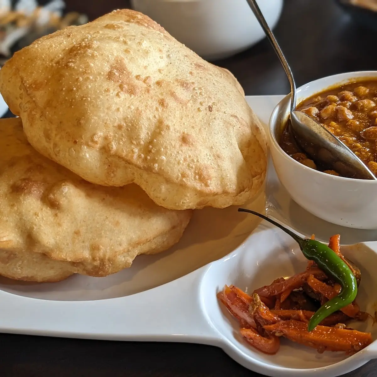 Paharganj Ke Chole Bhature - Plain