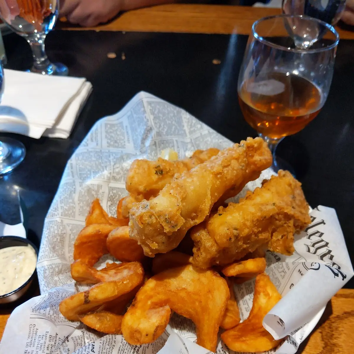 Beer-Battered Fish and Chips