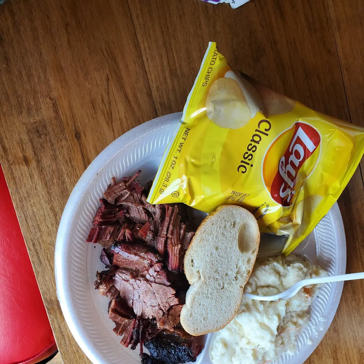Beef Brisket with Potato Salad